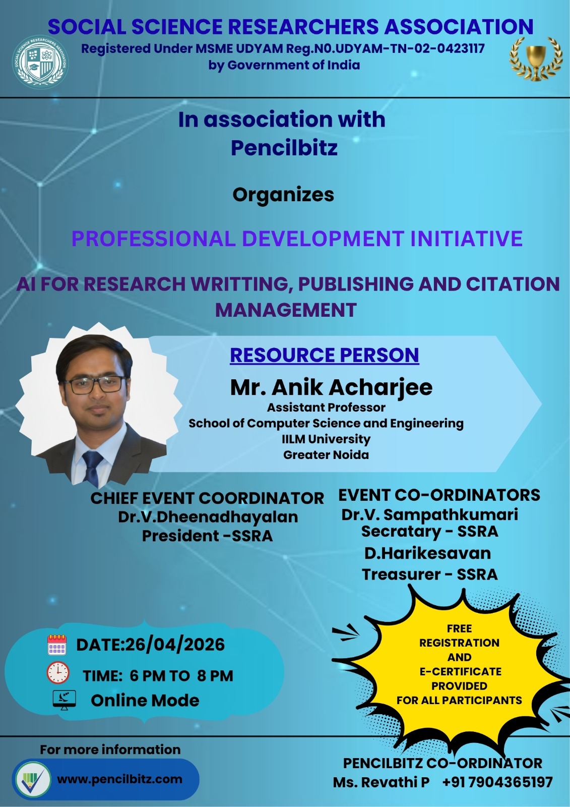  Social Science Researchers Association 